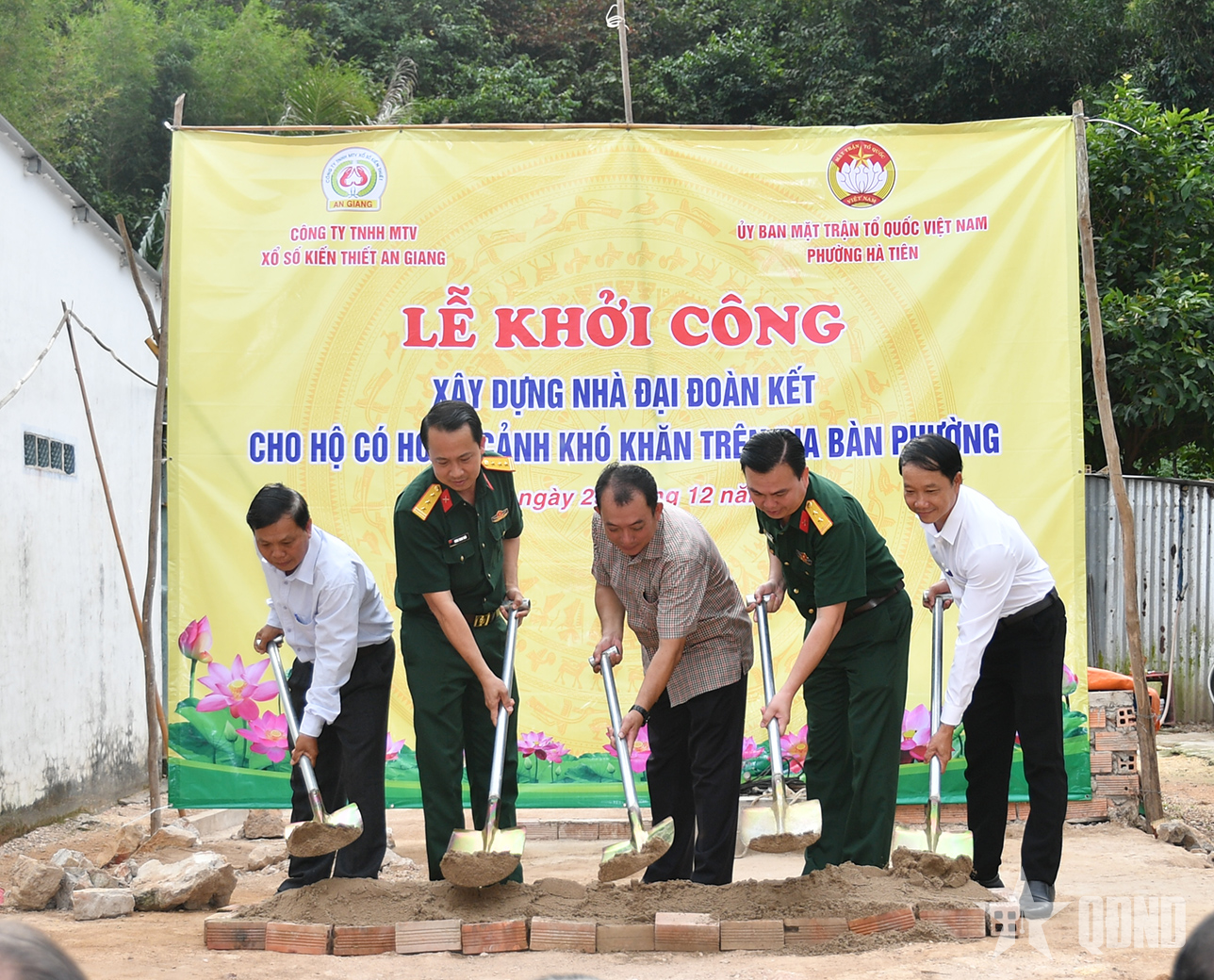 An Giang: Xây dựng 10 căn nhà Đại đoàn kết cho người dân phường Hà Tiên